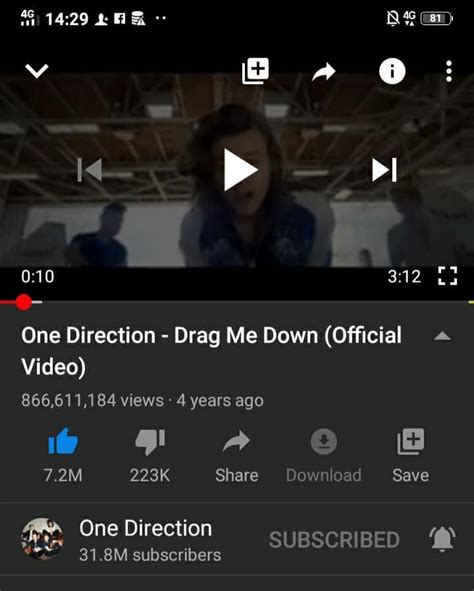 Lets Reach 1b Views Before The Anniversary Onedirection
