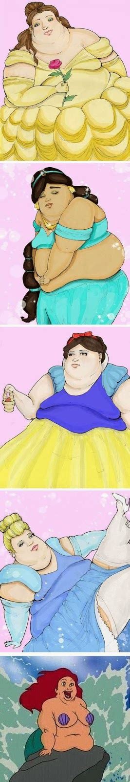 Fat Disney Princesses Cartoons ~ Silly Bunt