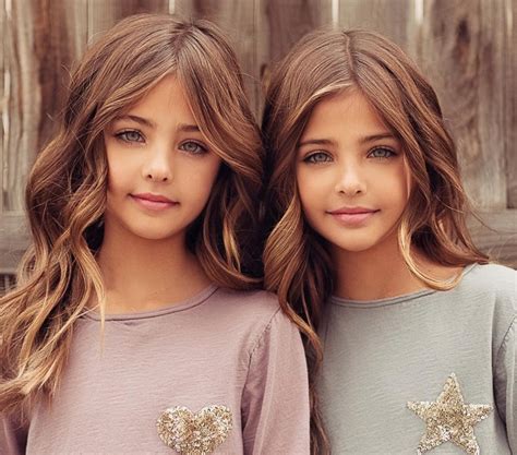 At The Age Of 7 They Were Declared The Prettiest Twins Ever Petz