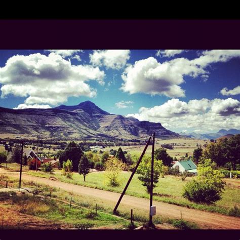 Retro Pic Of Clarens The N3 Gateway Route
