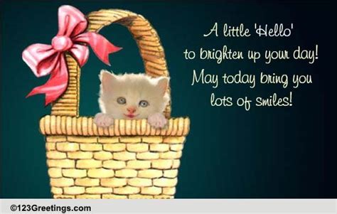 A fun & modern card of inspiration and encouragement to help boost. Inspiring Kitten! Free Encouragement eCards, Greeting Cards | 123 Greetings