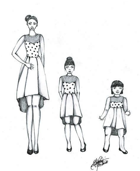 Fashion Illustration Melange Children Croquis And Childrens Clothing