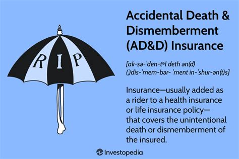Accidental Death And Dismemberment Adandd Insurance Definition