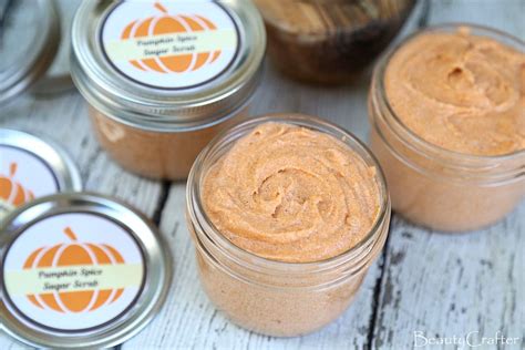 Make This Pumpkin Spice Sugar Scrub Recipe For Your Pumpkin Spice Loving Friends As  Diy