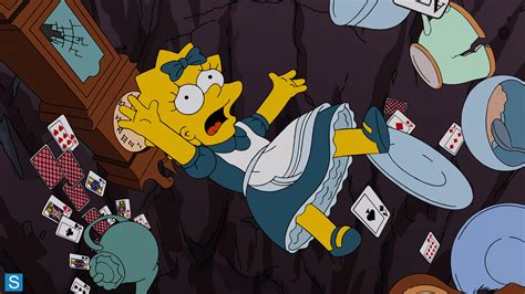 Wallpaper Illustration Anime Cartoon The Simpsons Alice In Wonderland Comics Lisa