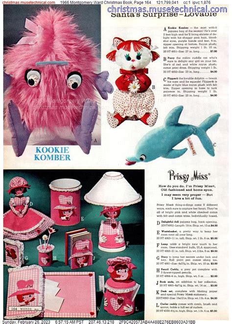 1966 montgomery ward christmas book page 164 catalogs and wishbooks
