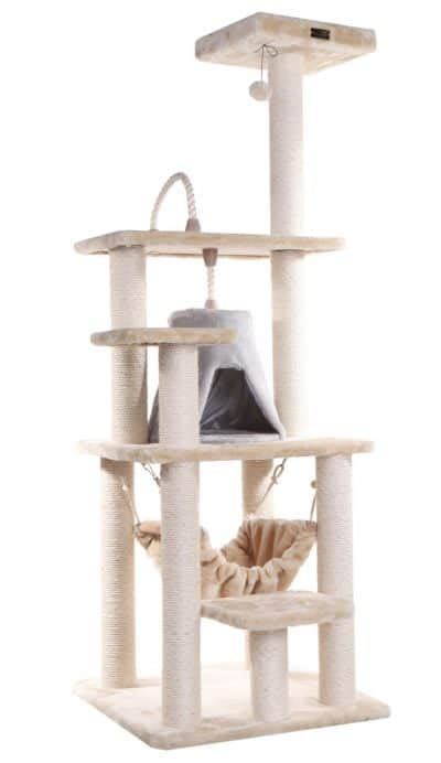 Planning on getting some made and sell different… The Best Cat Tree With Hammock - Fluffy Kitty