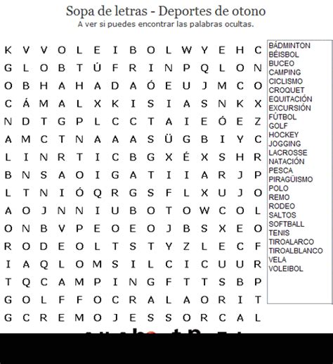 ¡pues entonces aquí te lo vas a pasar genial! Sopas de letras para pasar el tiempo | Sopa de letras ...