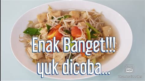Untuk mendapatkan tekstur tauge yang crunchy, anda cukup menumis sayur ini sebentar saja. Resep Tumis Tahu Toge | Simple & Enak - YouTube