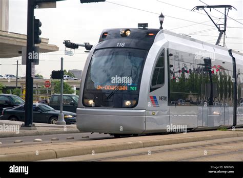 Houston Metro Rail System Hi Res Stock Photography And Images Alamy