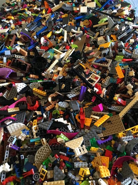 10000 Piece Lego Lot Huge Bulk Brick Random Grab Bag Over 20 Etsy