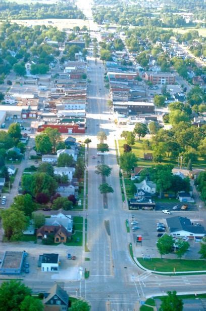 Beautiful Downtown Tomah Wisconsin As Seen By Air On A Beautiful Hehe Who Posts This Travel