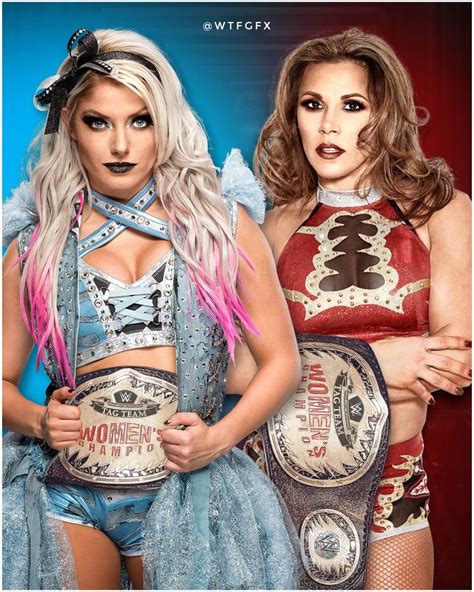 This is not fake they are really fighting. Alexa Bliss & Mickie James Tag Team Champion | Wwe womens ...
