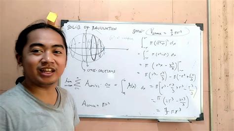 Volumes: Solid of Revolution - Basic Calculus 2 Lecture 6 - YouTube