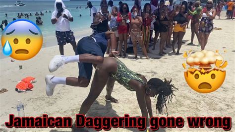 jamaican daggering gone wrong part 2 youtube