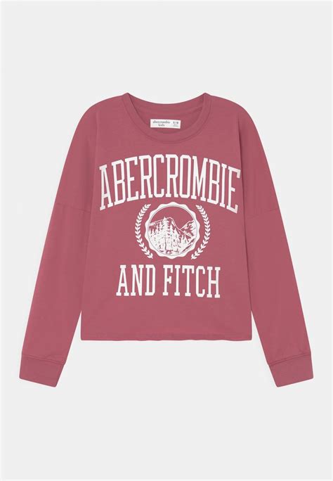 abercrombie and fitch moost have long sleeved top light pink zalando de