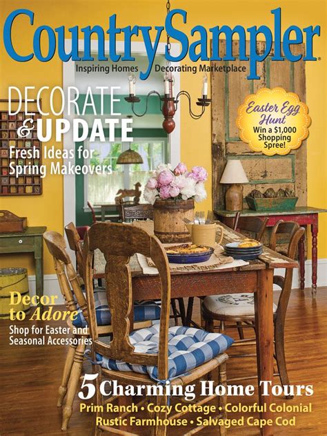 Country Sampler Farmhouse Style Magazine 2020