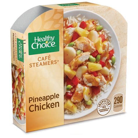Sweet chili pineapple chicken is an easy crock pot recipe that is a favorite at our house. Healthy Choice Cafe Steamers Frozen Dinner Pineapple ...