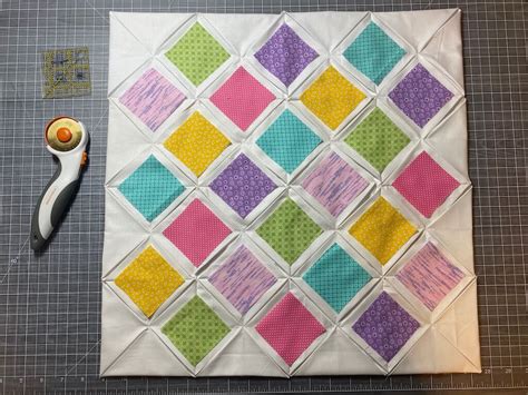 Cathedral Window Quilt Pattern By Machine Home Design Ideas