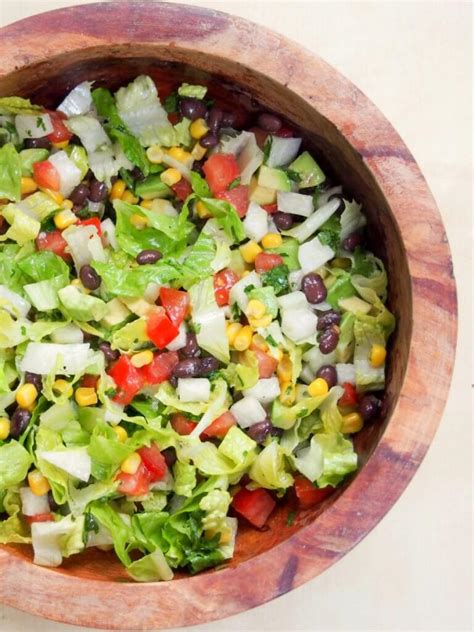 mexican chopped salad caroline s cooking