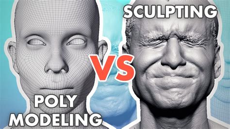 Poly Modeling Vs Sculpting Which Is Better Youtube