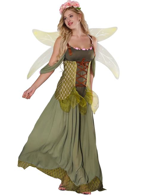 fairy costume women forest princess costume adult halloween fairy tale godmother costumes with