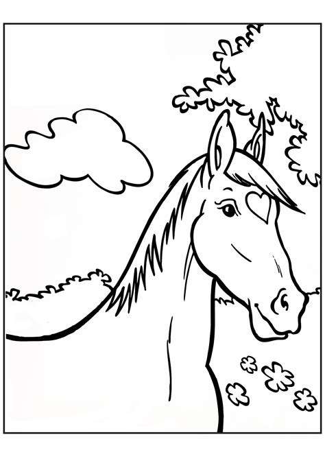 Kleurplaat Paard Coloring Pages Horse Coloring Pages Cool Coloring