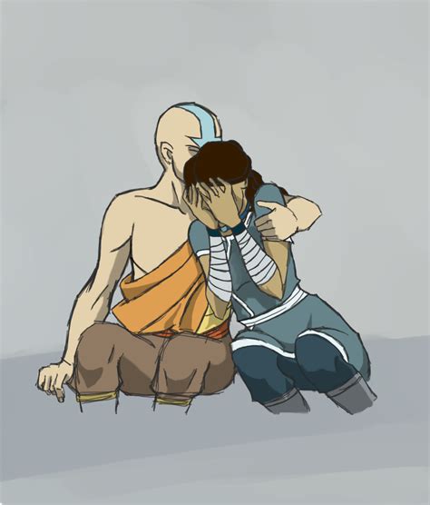 katara and aang comfort by theroguesigil on deviantart avatar cartoon avatar characters