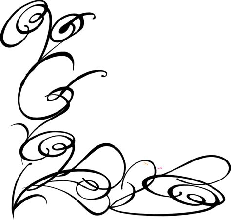 Corner Swirl Png Picture Png All