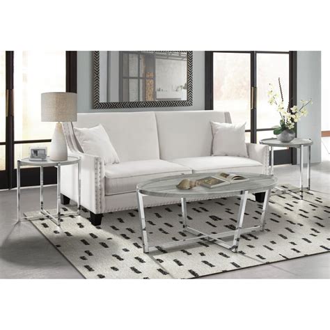 Foundry Select Ashli 3 Piece Living Room Table Set Wayfair
