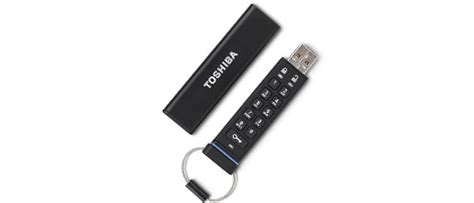 Toshiba Launches Encrypted Usb Flash Drive With Built In Keypad