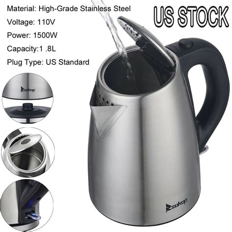 Coffee Tea And Espresso Appliances Automatic Shut Off 1500w White Fast