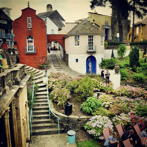 Mediterranean Inspired Architecture Of Portmeirion Wales 1500×