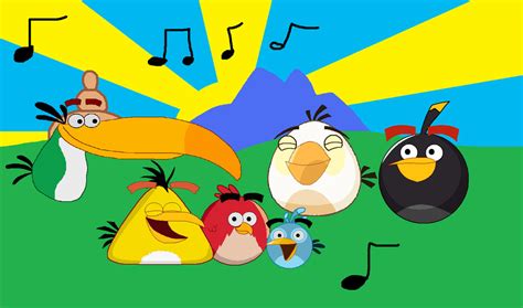Angry birds listen to classic music by CarlosAshgalde on DeviantArt