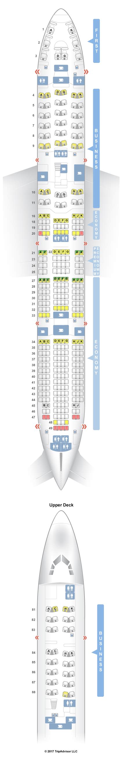 Seatguru Seat Map Lufthansa Boeing 747 8 748 Seatguru