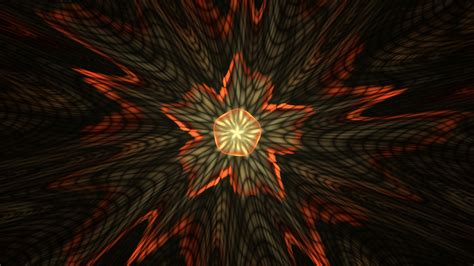 Fractal Star Flash Abstraction Hd Trippy Wallpapers Hd Wallpapers
