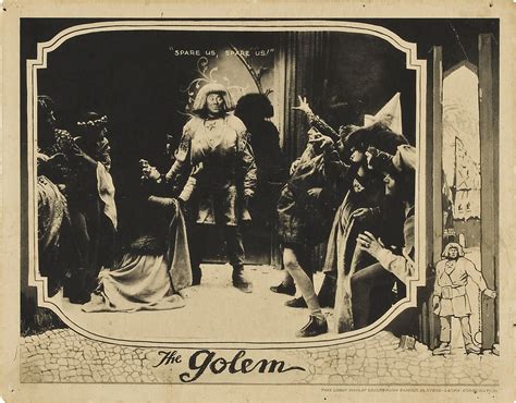 1920 The Golem How He Came Into The World Lobby Card The Golem