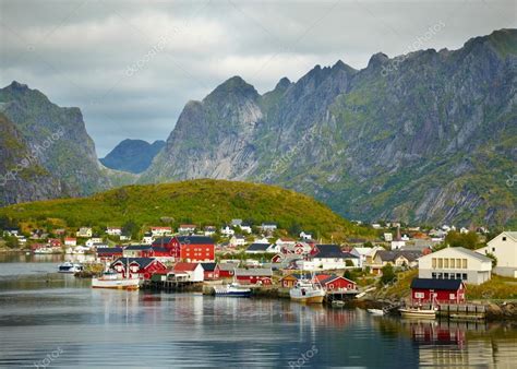 Reine Fishing Village Lofoten Islands Norway — Stock Photo