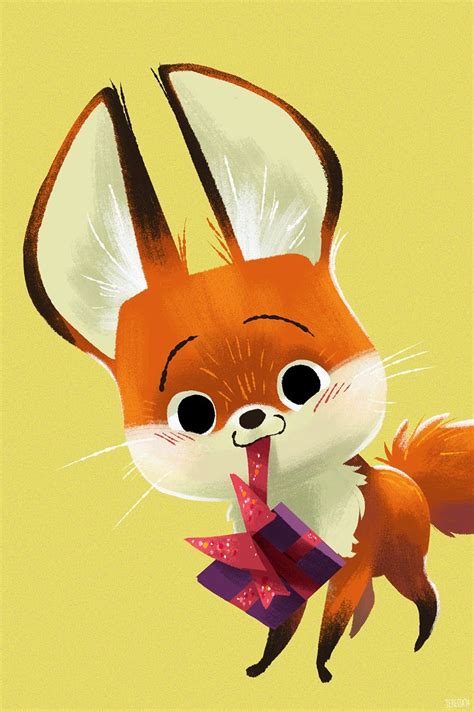 Monsters Like To Eat Too Character Design Fox Illustration