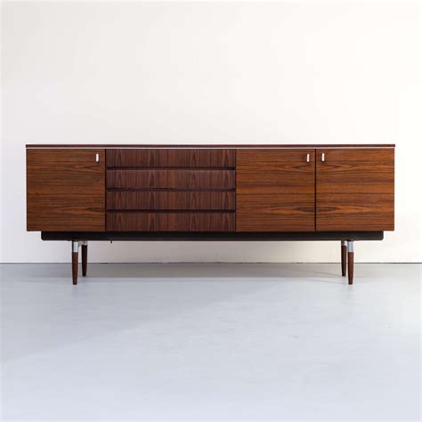 60s Modernist Design Rosewood Veneer Sideboard 112932