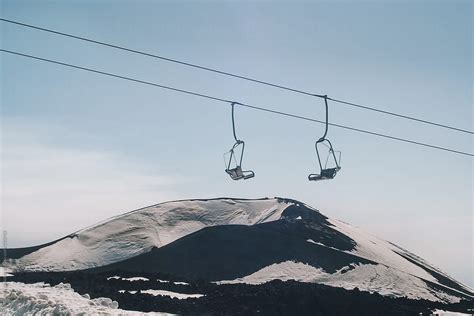 Ski Lift On The Mountain Del Colaborador De Stocksy Aleksandra Jankovic Stocksy