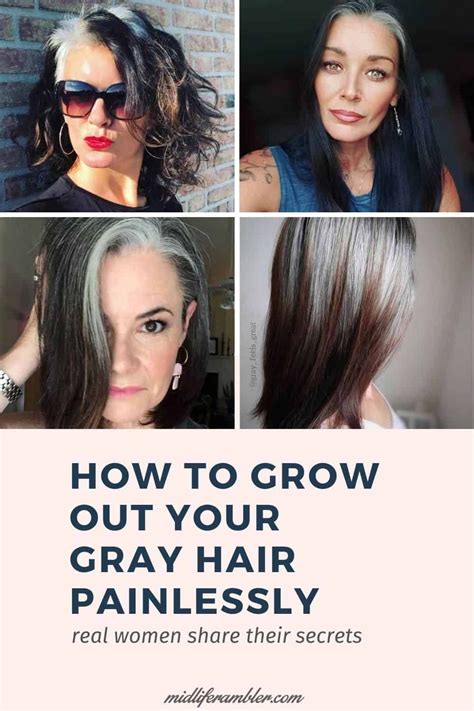 Women Going Gray Gracefully Who Will Inspire You To Quit Dying Your Hair Gray Hair Growing