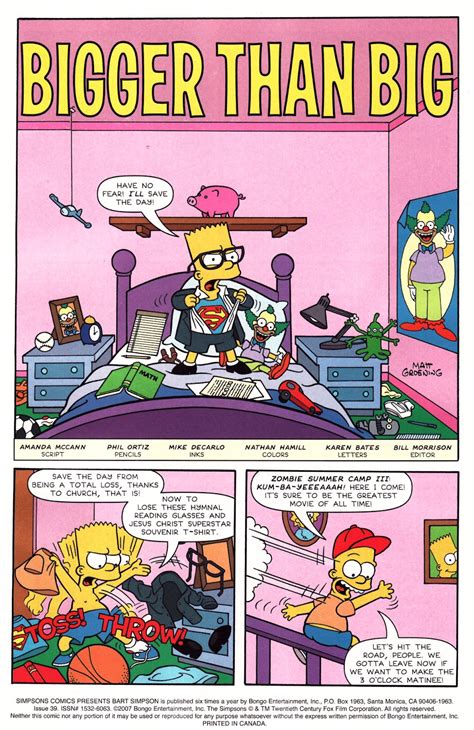 Simpsons Comics Presents Bart Simpson 039 Read All Comics Online