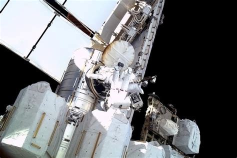 Astronauts Fix Ammonia Leak During Emergency Spacewalk Abc News