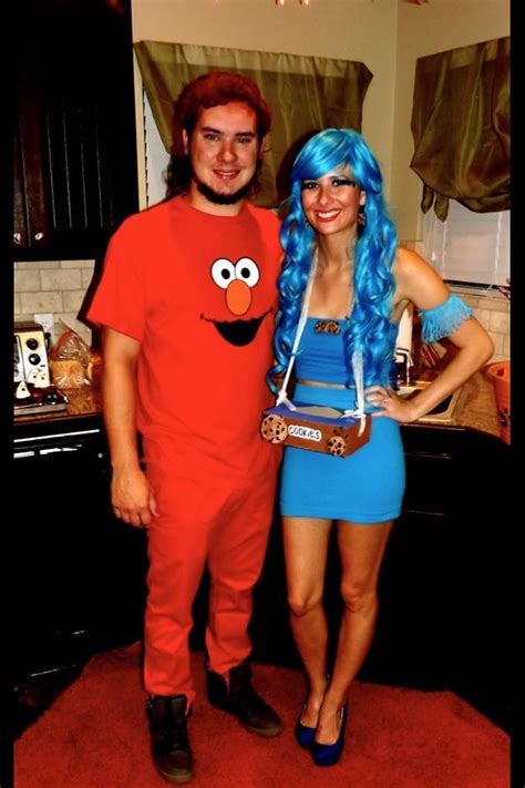 cookie monster and elmo halloween costumes diy stitch halloween costume cool couple