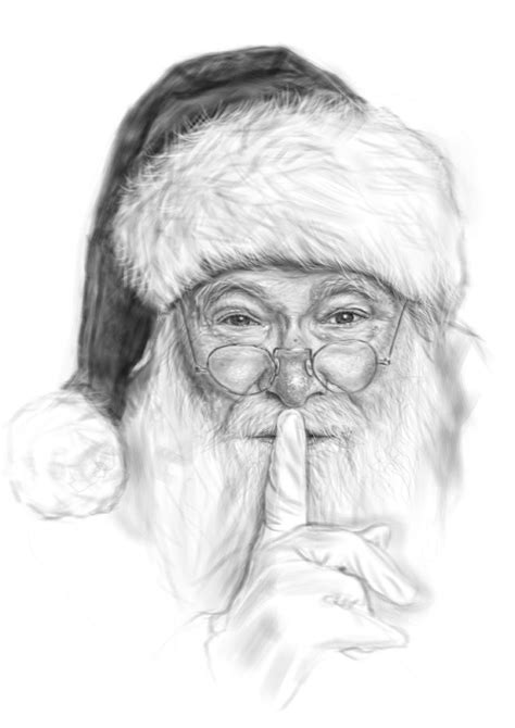 Pin By Marge Mccown On Holiday Santas Christmas Sketch Santa