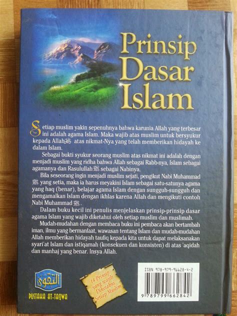 Buku Prinsip Dasar Islam Menurut Al Quran As Sunnah