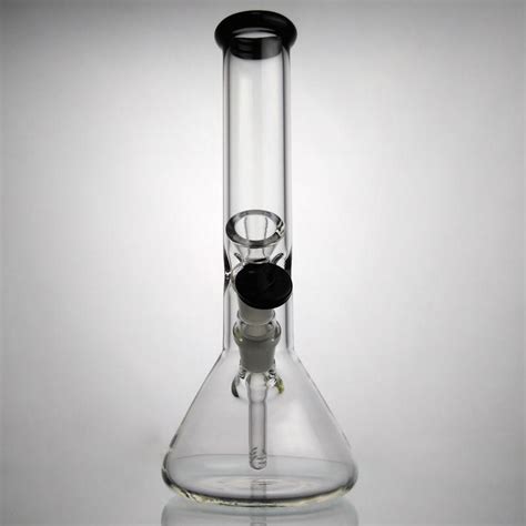 Wholesale Thick Beaker Bong With Black Lips And Mm Diffuser