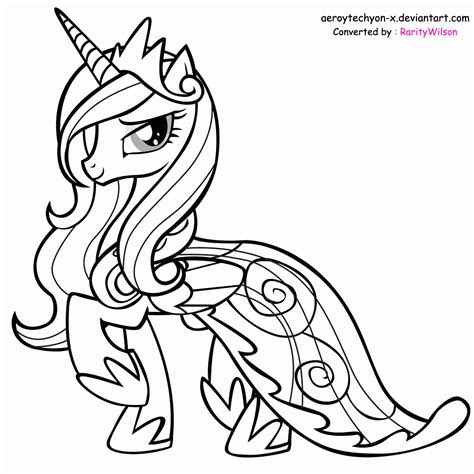 My Little Ponies Coloring Page Coloring Home