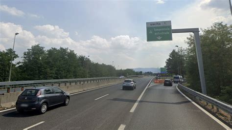 Raccordo Autostradale Torino Caselle Chiusura Rampa Di Uscita